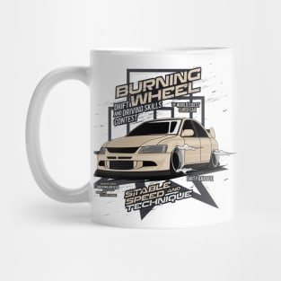 Evo IX - Burning Wheel Mug